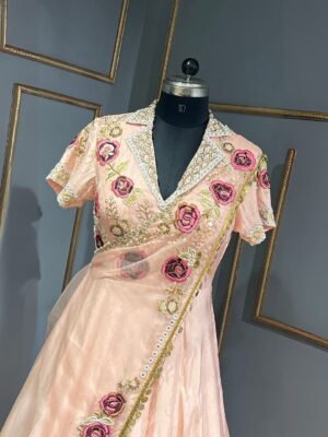 Drape floor length Anarkali