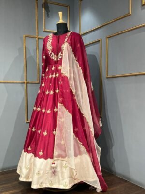 Ombré Anarkali