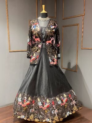 Jacket lehenga