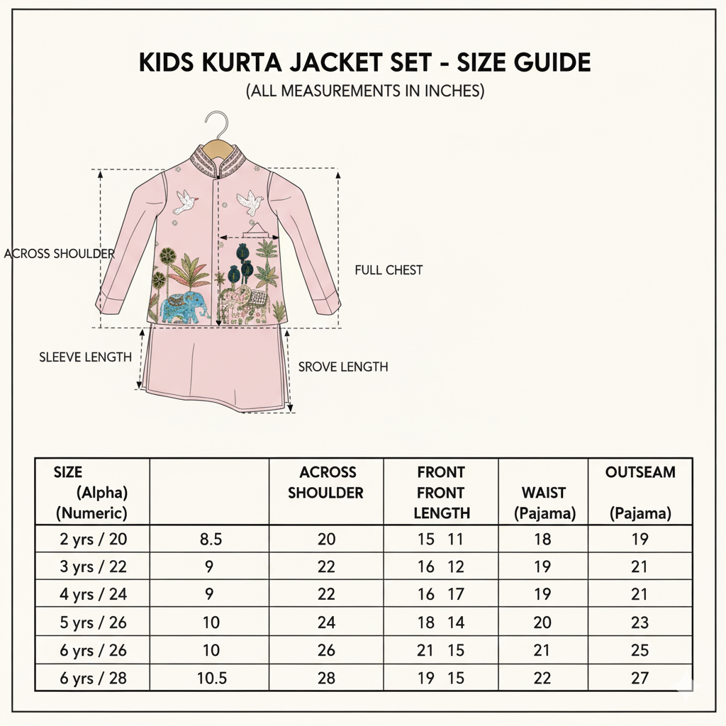 Couple Outfit Size Guide